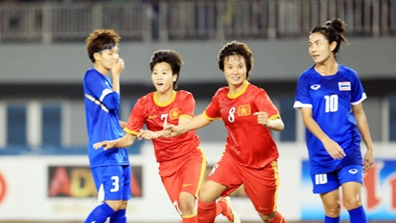 Các cô gái Việt Nam đã "tiễn" Thái Lan về nước Các cô gái Việt Nam đã