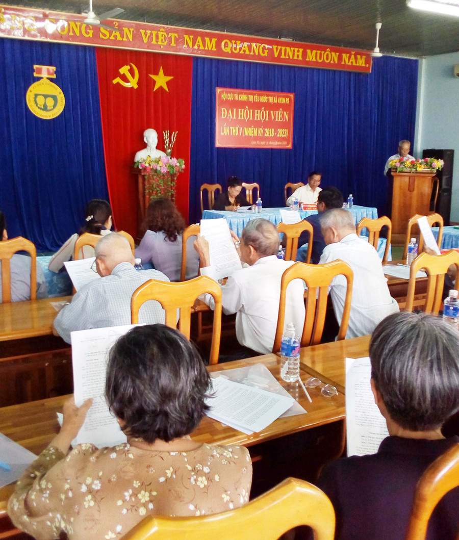  Quang cảnh đại hội. Ảnh: Ái Ngĩa