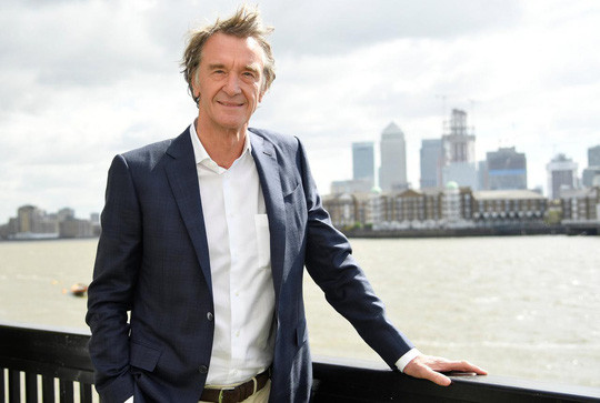 Tỉ phú Jim Ratcliffe. Ảnh: Reuters  Tỉ phú Jim Ratcliffe. Ảnh: Reuters