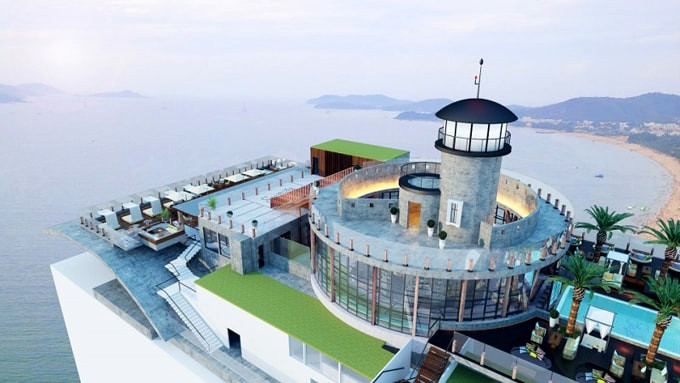 View của Skylight sẽ khiến bạn "choáng ngợp". Ảnh: Havana Nha Trang View của Skylight sẽ khiến bạn