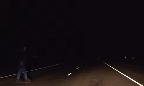 Tài xế phải tập trung quan sát nhiều hơn, nhất là những vật di chuyển trong bóng tối.