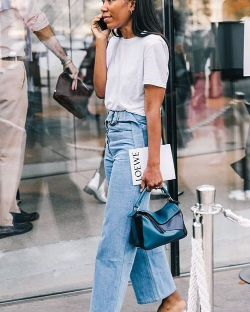 Màu trắng diện cả “cây” hay mặc riêng rẽ với các trang phục khác đều đẹp vô cùng