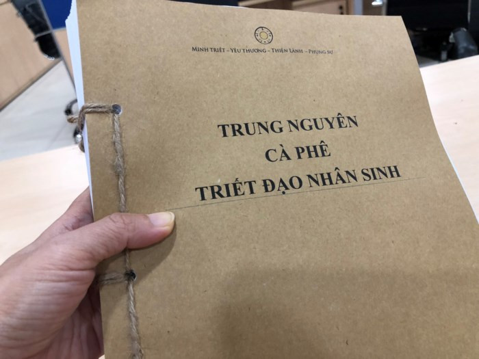 Trung Nguyên cà phê triết đạo nhân sinh mà Đặng Lê Nguyên Vũ tâm đắc