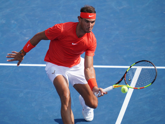 Vượt qua tài năng 19 tuổi Tsitsipas sau 2 ván đấu với tỉ số 6-2, 7-6 trong trận chung kết Rogers Cup 2018 rạng sáng 13-8, Rafael Nadal có danh hiệu ATP 1.000 thứ 33 trong sự nghiệp. Vượt qua tài năng 19 tuổi Tsitsipas sau 2 ván đấu với tỉ số 6-2, 7-6 trong trận chung kết Rogers Cup 2018 rạng sáng 13-8, Rafael Nadal có danh hiệu ATP 1.000 thứ 33 trong sự nghiệp.