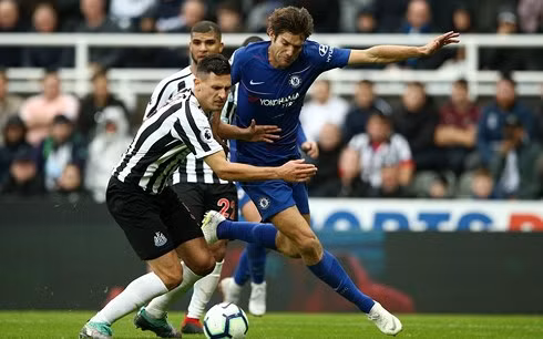 Chelsea có được chiến thắng nghẹt thở trước Newcastle. (Ảnh: Getty)