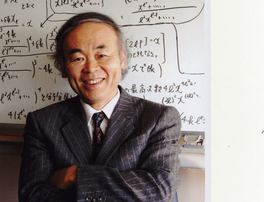 Tác giả Fujiwara Masahiko - người châm ngòi cho cuộc tranh luận tại Nhật năm 2006 khi bàn về phẩm cách của quốc gia. 