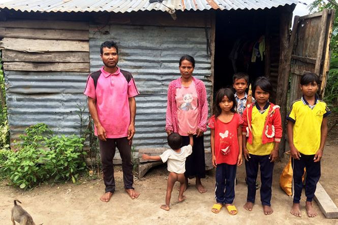 Gia đình chị Siu H’Min kiệt quệ vì “Tín dụng đen”.