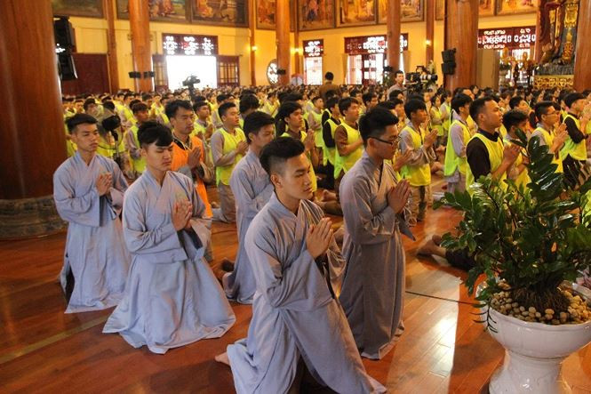 Các bạn trẻ được miễn phí hoàn toàn chi phí cho khóa học.