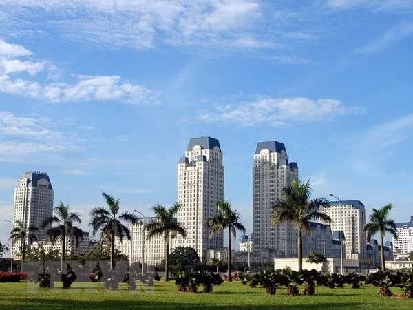 Một góc khu đô thị mới Mỹ Đình , huyện Từ Liêm, thành phố Hà Nội. (Ảnh: Danh Lam/TTXVN) Một góc khu đô thị mới Mỹ Đình , huyện Từ Liêm, thành phố Hà Nội. (Ảnh: Danh Lam/TTXVN)