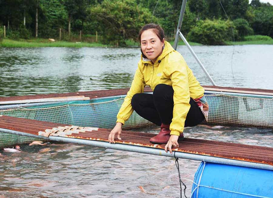  Chị Phạm Thị Kim Ngà. Ảnh: H.Đ.T