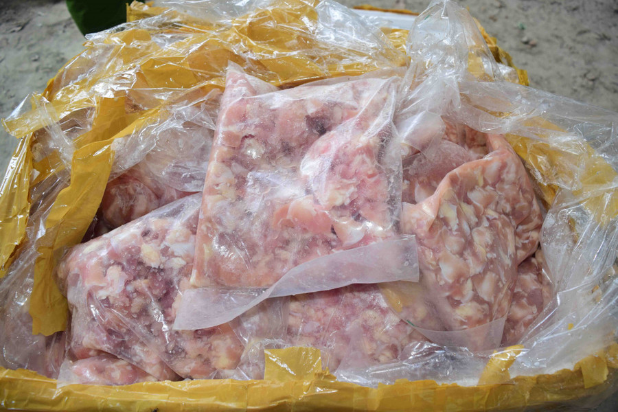 Số sụn gà không có nguồn gốc rõ ràng