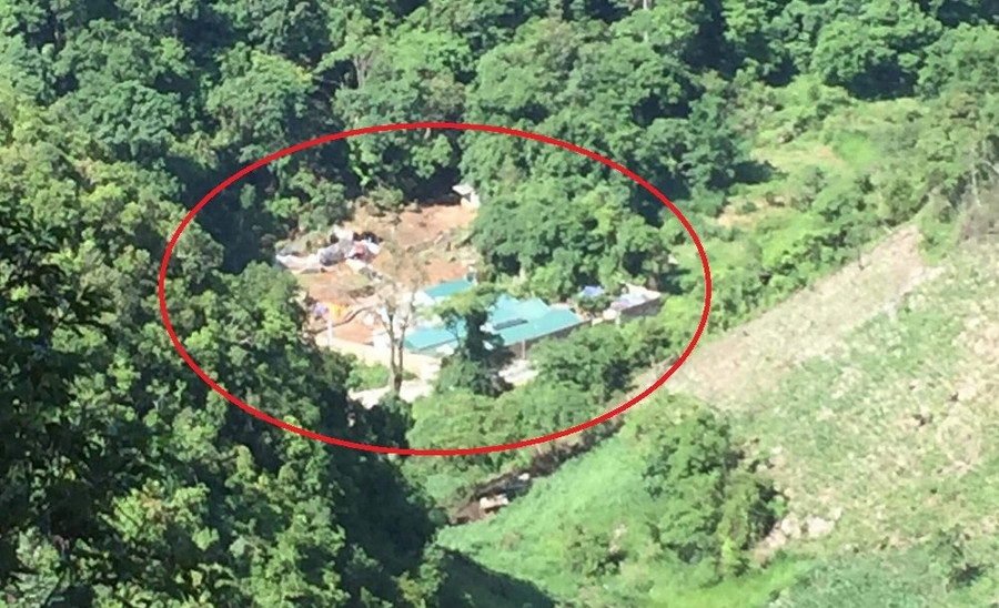 Nhà của trùm ma túy Nguyễn Thanh Tuân.