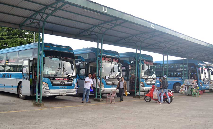  Các nhà xe đã sẵn sàng kế hoạch phục vụ hành khách trong dịp lễ 2-9. Ảnh: L.H