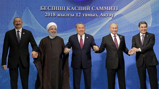 Lãnh đạo 5 quốc gia vùng duyên hải Biển Caspi