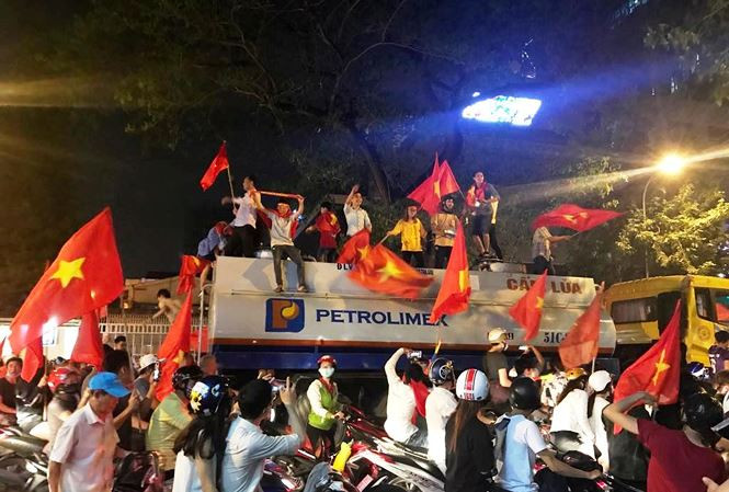 Công an TPHCM sẽ xử lý những hành vi cổ động quá khích.