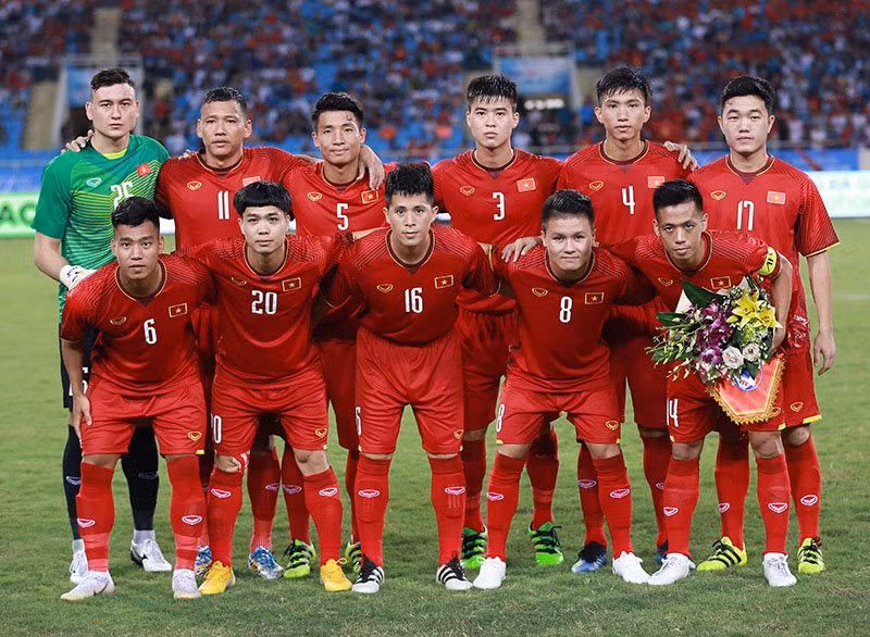  Đây là đội hình được đánh giá mạnh nhất của U23 Việt Nam. Ảnh S.N