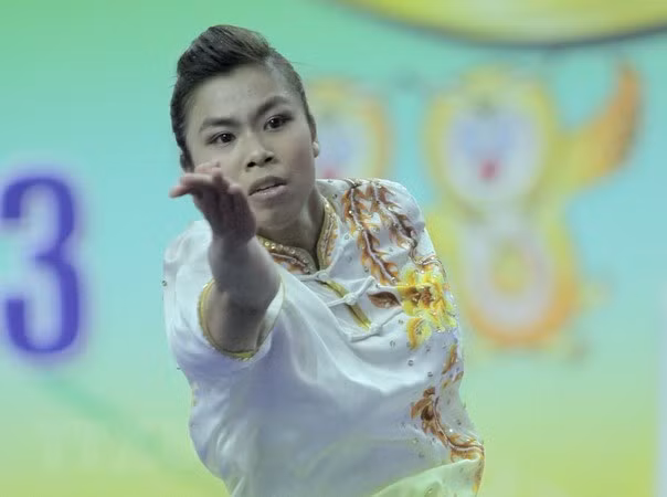  Võ sỹ Hoàng Thị Phương Giang. (Ảnh: Quang Nhựt/TTXVN)