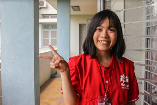 Ma Diên Lệ mong ước trở thành tình nguyện viên quốc tế.