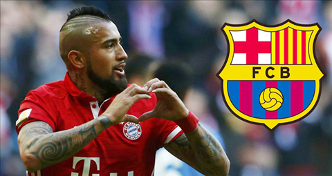  Vidal xác nhận rời Bayern tới Barca