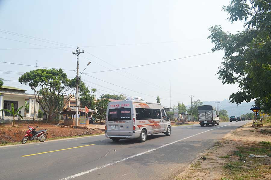  Đường Hồ Chí Minh đoạn qua địa bàn xã Ia Khươl, huyện Chư Pah. Ảnh: H.C 