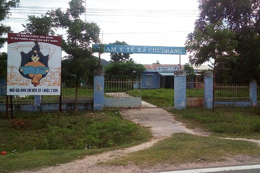 Trạm Y tế xã Chư Drăng. Ảnh: N.S Trạm Y tế xã Chư Drăng. Ảnh: N.S