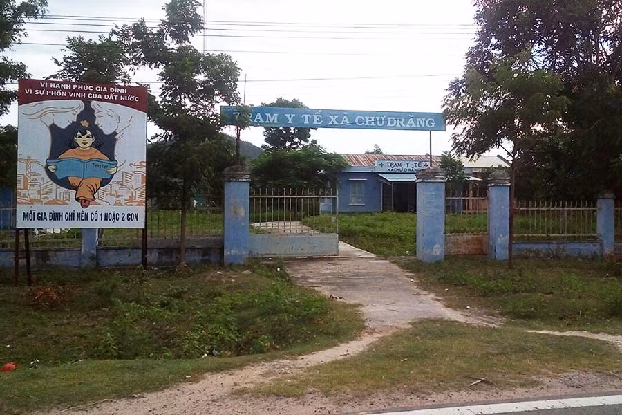  Trạm Y tế xã Chư Drăng. Ảnh: N.S