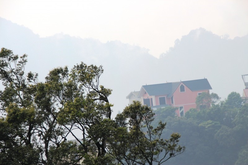 Tam Đảo mờ sương.