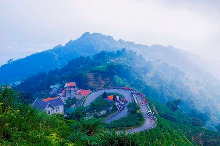 Cách Hà Nội chỉ gần hai tiếng đi ô tô, Tam Đảo là khu nghỉ mát nổi tiếng ở miền Bắc.