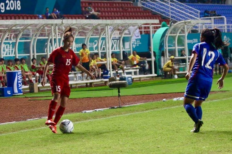 Việt Nam thi đấu rất hay trong hiệp 2. ẢNH: QUỐC VIỆT.