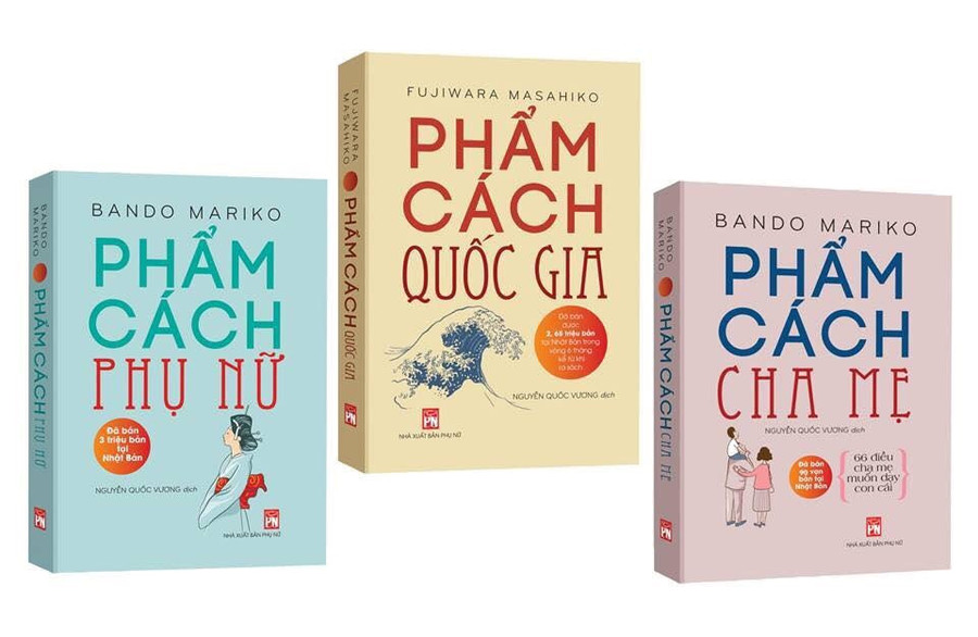  Ba cuốn sách bàn về phẩm cách từng bán hàng triệu bản, là đề tài bàn luận sôi nổi tại Nhật mới xuất bản tại Việt Nam.