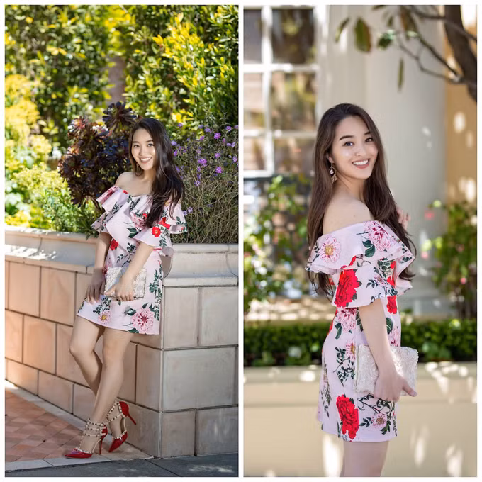 Những cô nàng yêu phong cách thanh lịch thường chọn trang phục đơn sắc để chưng diện. Tuy nhiên, thi thoảng cũng cần thay đổi hình ảnh bằng việc phối trang phục họa tiết để tránh nhàm chán.