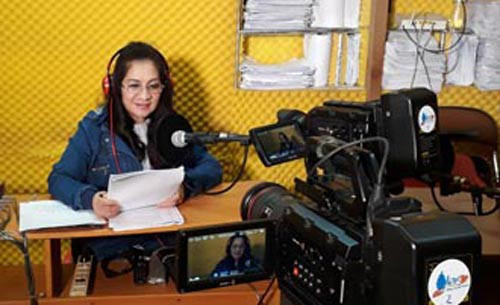 "Phù thủy" lồng tiếng Bích Ngọc. (Ảnh do nhân vật cung cấp) "Phù thủy" lồng tiếng Bích Ngọc. (Ảnh do nhân vật cung cấp)