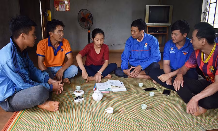  Dự án “Em nuôi” hứa hẹn mở ra tương lai tươi sáng cho các em học sinh nghèo vượt khó trên địa bàn huyện Ia Grai. Ảnh: Phan Thương