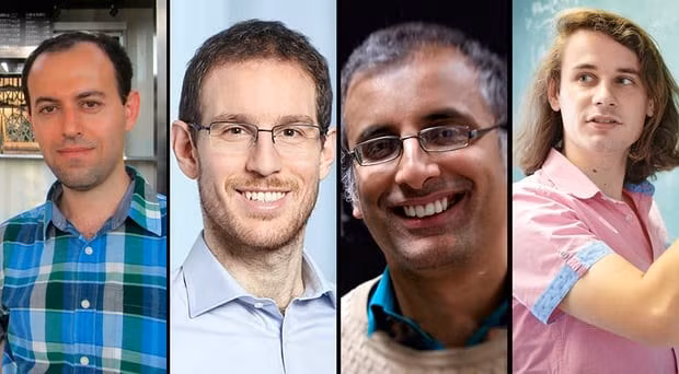 Danh sách những người đoạt giải (trái qua phải): Caucher Birkar, Alessio Figalli, Akshay Venkatesh, Peter Scholze. (Nguồn: The Guardian)