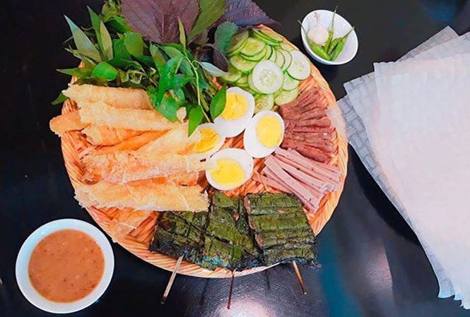 Bánh cuốn Tây Sơn.