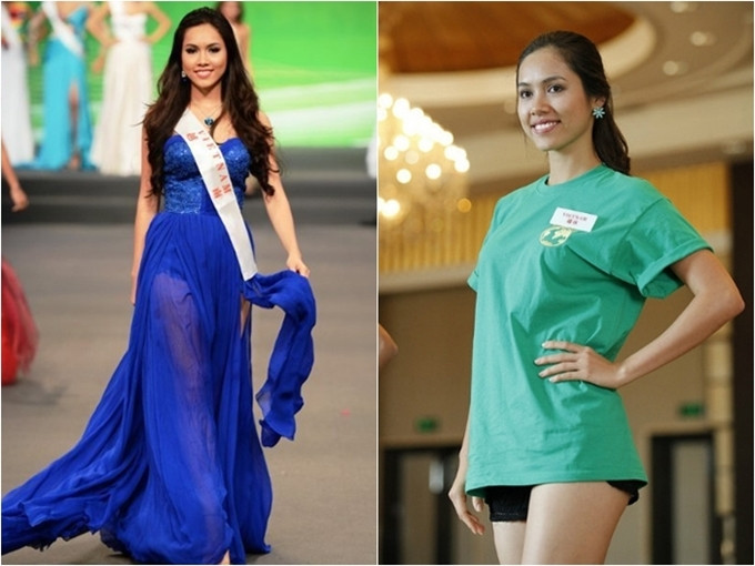 Hoàng My cũng là người đẹp đầu tiên vinh dự tham gia hai cuộc thi nhan sắc thế giới: Miss Universe và Miss World. Năm 2012, ở tuổi 24, cô đại diện Việt Nam thi Miss World ở Nội Mông, Trung Quốc nhưng tiếp tục 'trắng tay'. Hoàng My cũng là người đẹp đầu tiên vinh dự tham gia hai cuộc thi nhan sắc thế giới: Miss Universe và Miss World. Năm 2012, ở tuổi 24, cô đại diện Việt Nam thi Miss World ở Nội Mông, Trung Quốc nhưng tiếp tục 'trắng tay'.