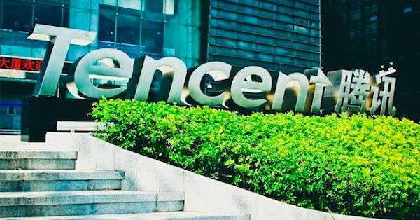 Tencent hiện đã vượt qua Facebook để trở thành công ty có giá trị lớn thứ 5 thế giới.  Tencent hiện đã vượt qua Facebook để trở thành công ty có giá trị lớn thứ 5 thế giới.