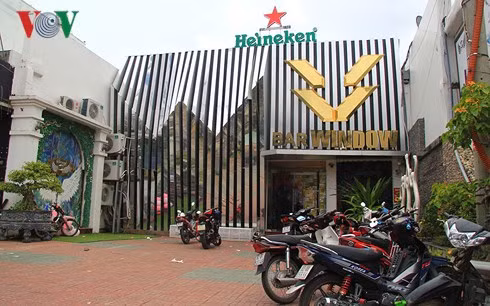 Quán bar Window nơi xảy ra sự việc.