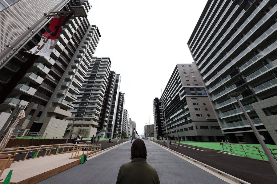 Làng VĐV ở Tokyo đã xuất hiện ca nhiễm Covid-19. Ảnh: AFP Làng VĐV ở Tokyo đã xuất hiện ca nhiễm Covid-19. Ảnh: AFP