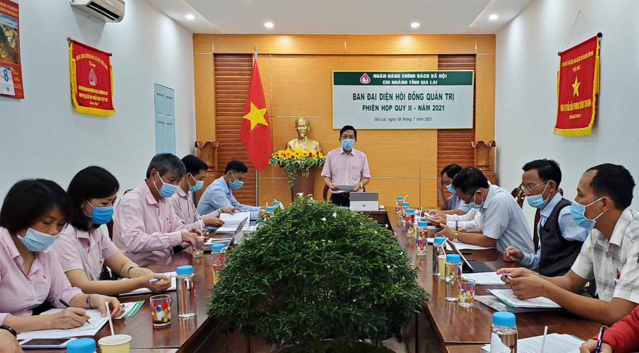 Trong bối cảnh tình hình dịch Covid-19, song tỷ lệ tăng trưởng dư nợ tín dụng chính sách đạt tới 6,63% trong 6 tháng đầu năm 2021