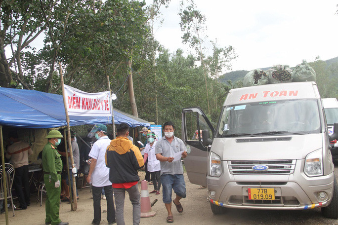 Bình Định kiểm soát chặt người ra, vào địa phương