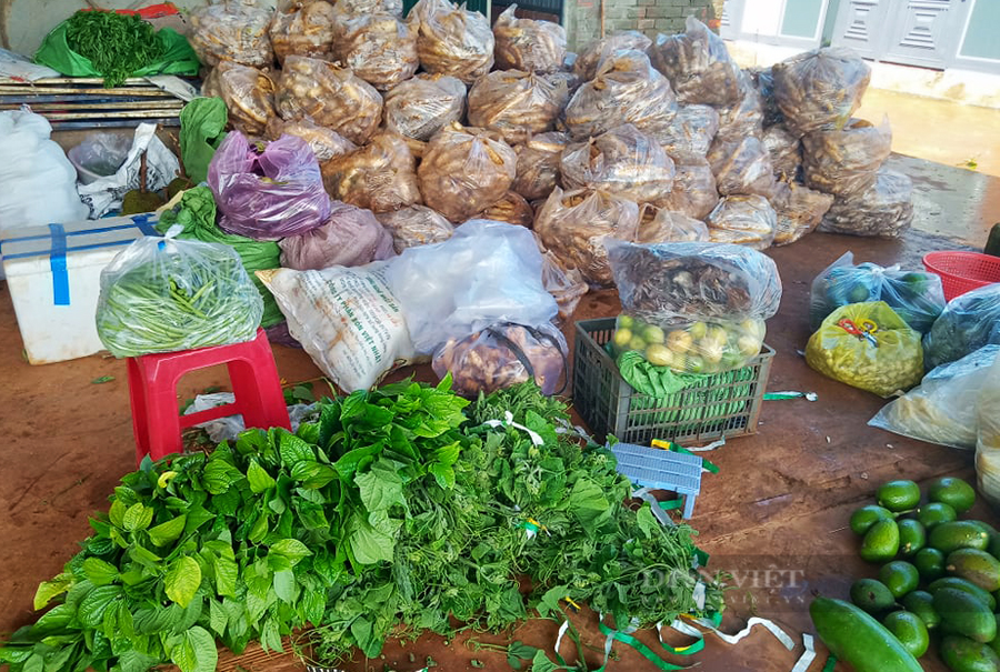 Rau, củ, quả chuẩn bị gửi về cho bà con vùng tâm dịch Covid-19. Ảnh: Duy Hậu.