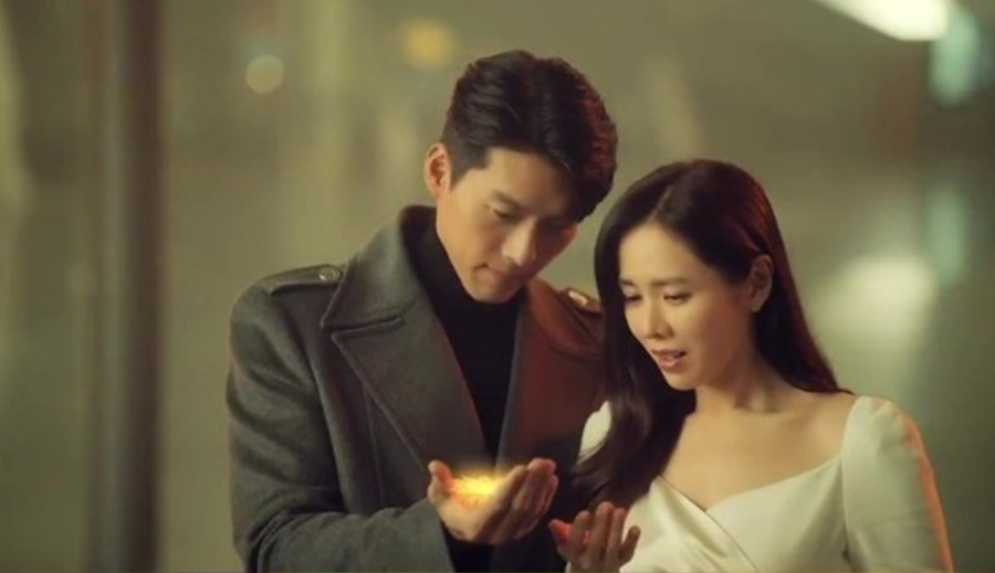 Hyun Bin và Son Ye Jin được kỳ vọng sẽ tổ chức đám cưới vào năm sau. ẢNH: CẮT TỪ CLIP