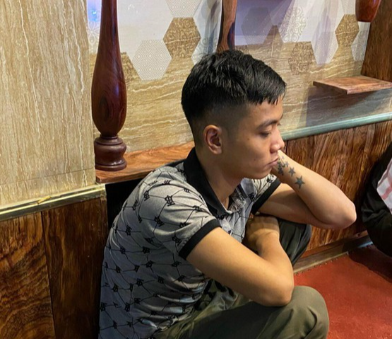 Trần Đình Đông thời điểm lúc bị bắt - Ảnh: Công an cung cấp Trần Đình Đông thời điểm lúc bị bắt - Ảnh: Công an cung cấp