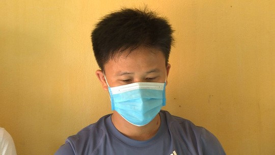 Nguyễn Văn Minh tại cơ quan điều tra - Ảnh: Công an cung cấp