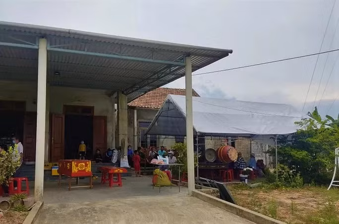 Gia đình đã tổ chức an táng cho nạn nhân