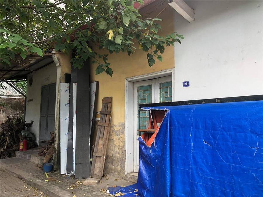 Kho hàng hiện đã đóng cửa. Ảnh: C.N