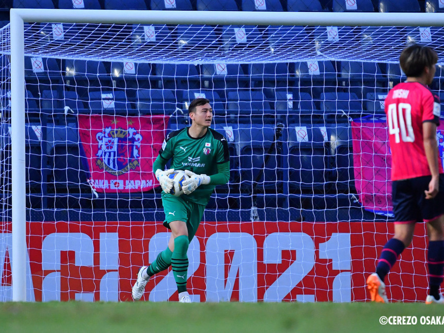 Đặng Văn Lâm là cầu thủ Việt Nam đầu tiên thi đấu tại AFC Champions League cho 1 CLB Nhật. Ảnh: Cerezo Osaka FC