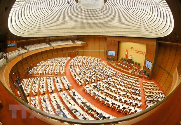 Toàn cảnh phiên họp. (Ảnh: Phương Hoa/TTXVN)