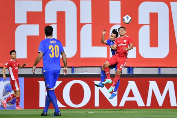 Viettel còn rất ít cơ hội để vượt qua vòng bảng AFC Champions League. (Ảnh: AFC)